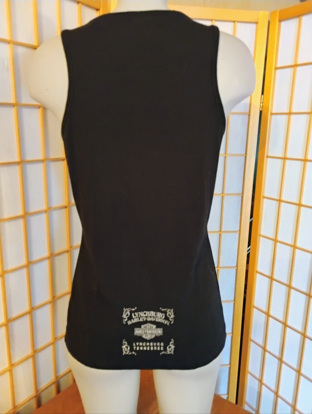 Harley Davidson Bling Tank Top, XL - Picture 3 of 6